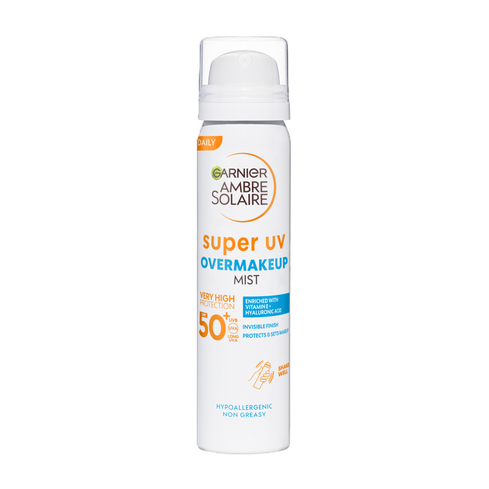 Ambre Solaire Super UV Over Makeup Protection Mist with Hyaluronic Acid